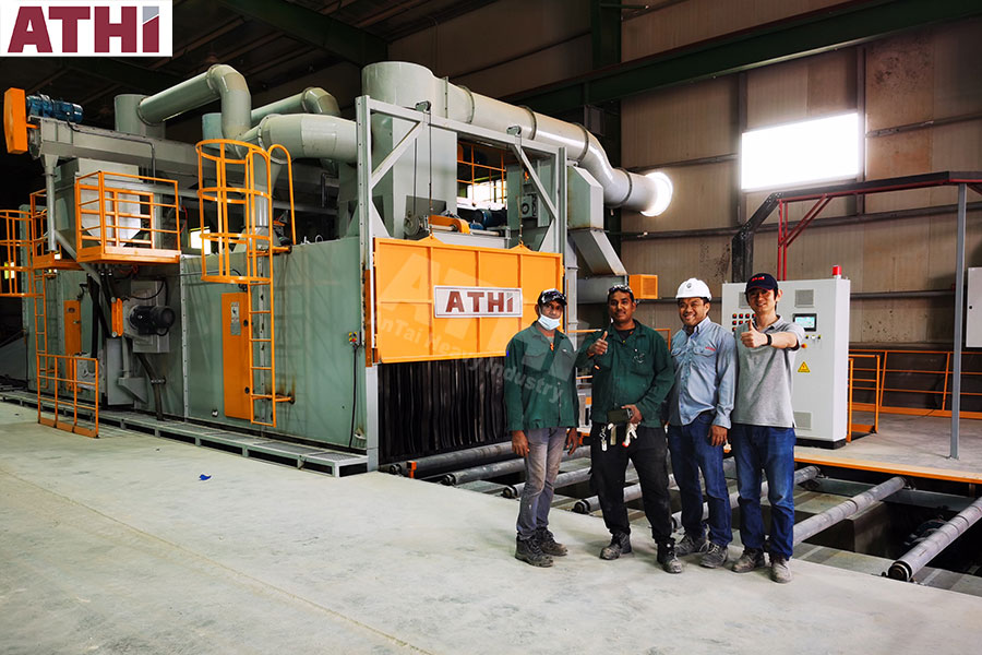 QH6925 дробеметная установка в ОАЭ