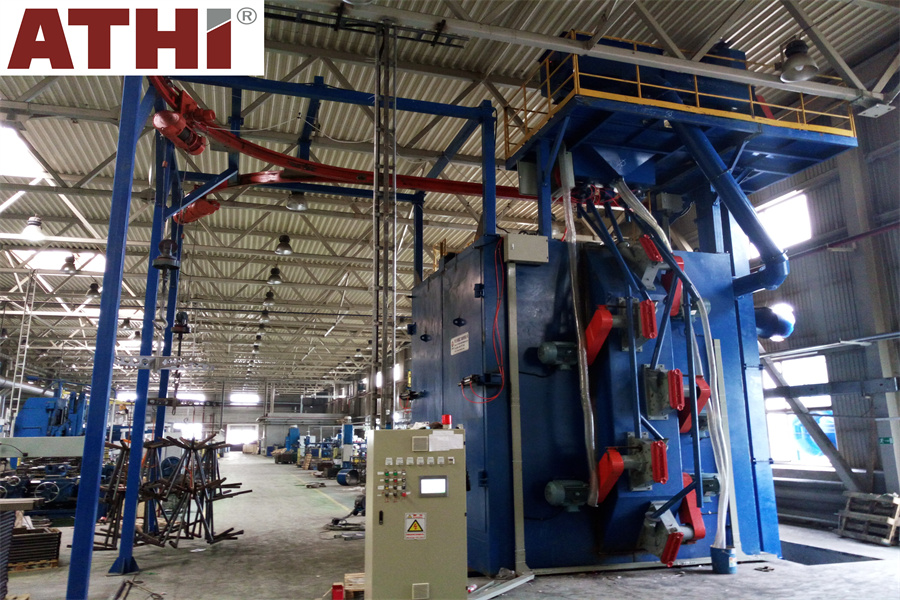 QAT3750 дробеметная установка в России