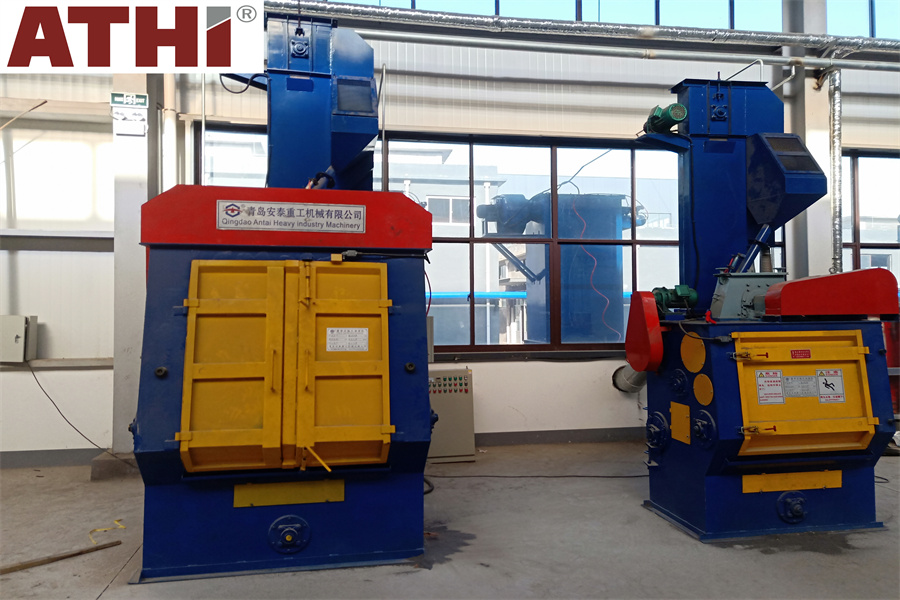 Q326 дробеметная установка с резиновой гусеницей