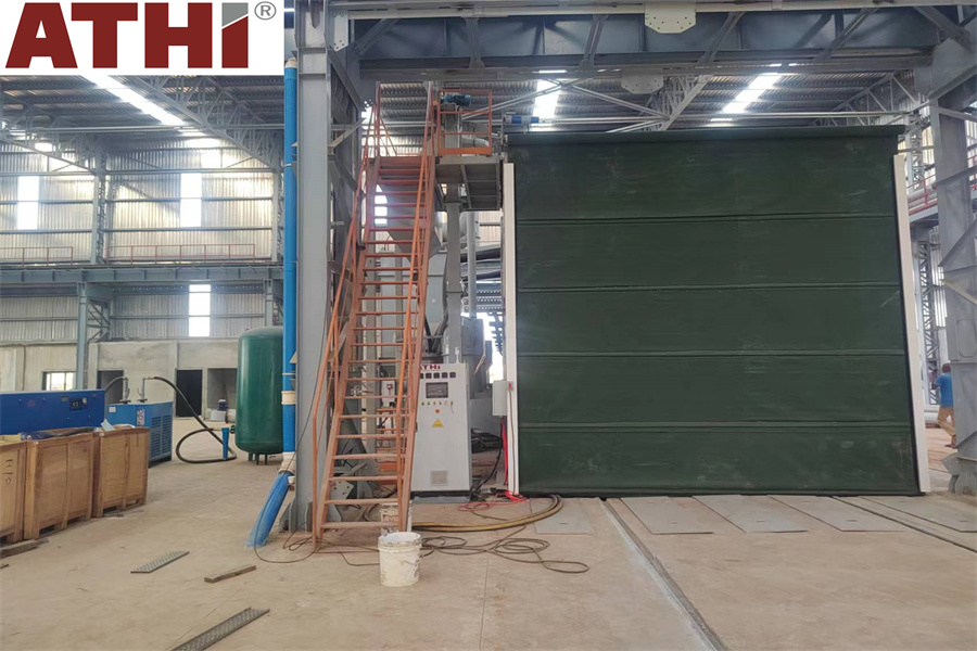 Дробеструйная камера Пескоструйная камера в Нигерии