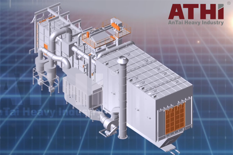 QAT5880 Крупная накопительно-цепная дробеметная установка (Цзилинь Чжункэ Синьюй)