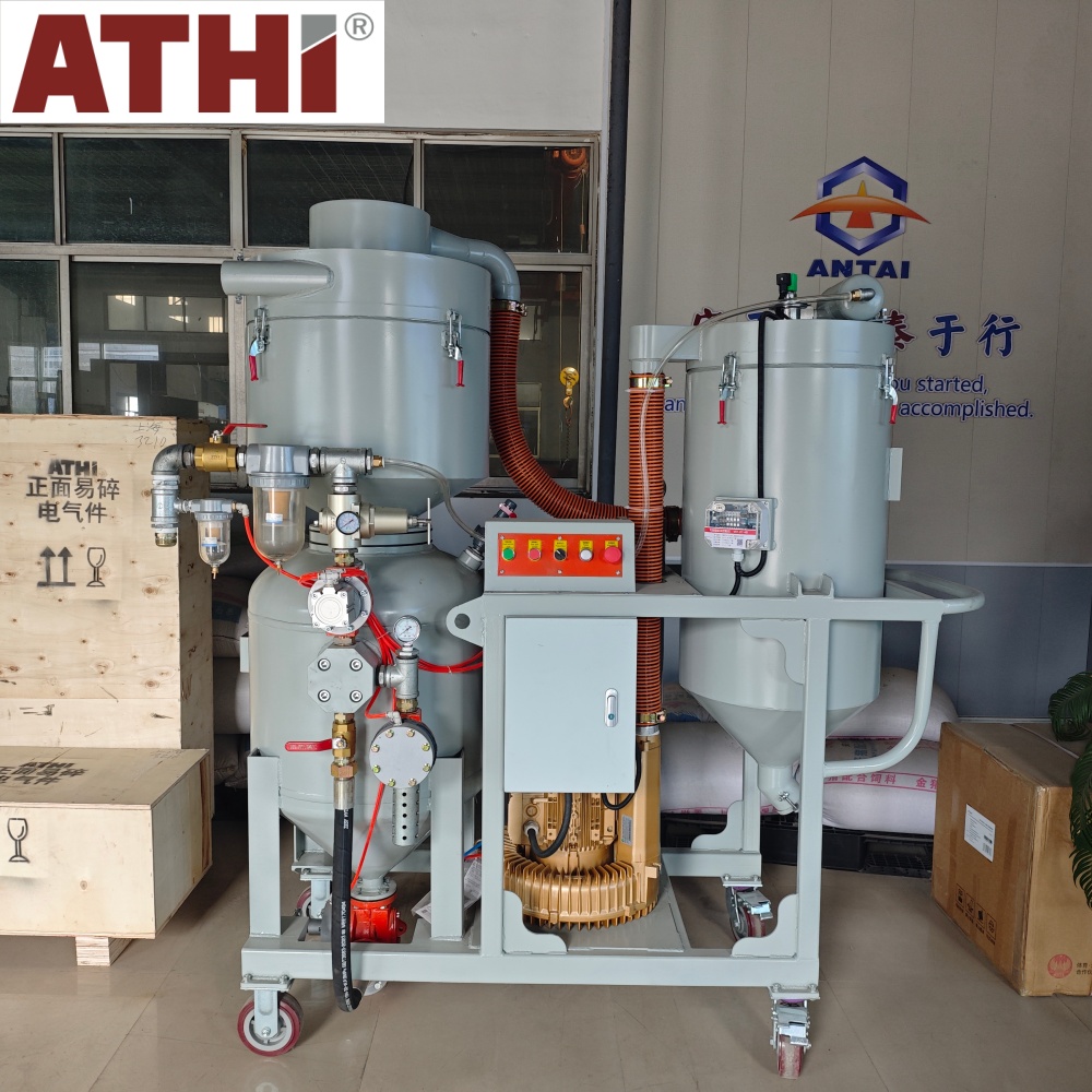 Циклическая пескоструйная (дробеструйная) установка 7.5kw